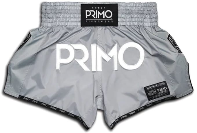 Primo Muay Thai Shorts - Super Nylon - Hammerhead Grey L