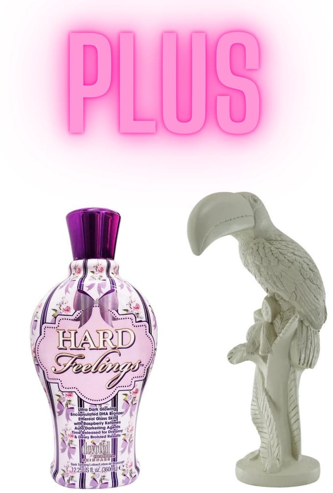 Devoted Creations Hard Feelings 360 ml PLUS Ornament Toekan Zandkleur 29,5 cm !