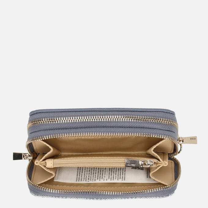 Guess Lindsey portemonnee slate logo