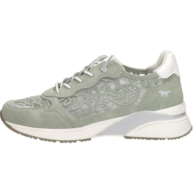 Mustang Sneakers - Dames - Groen - Maat:42