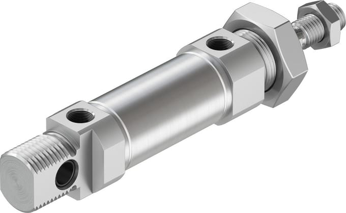Festo Cilinder 25mm Boring 15mm Slag ISO 6432 Dubbelwerkend - 1908321 - P2CRE