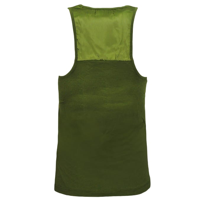 Timberland Dames Zijde Inzet Top Vest Groen A0081 001
