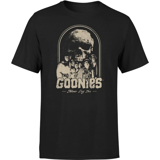 The Goonies Never Say Die Retro Men's T-Shirt - Zwart - M