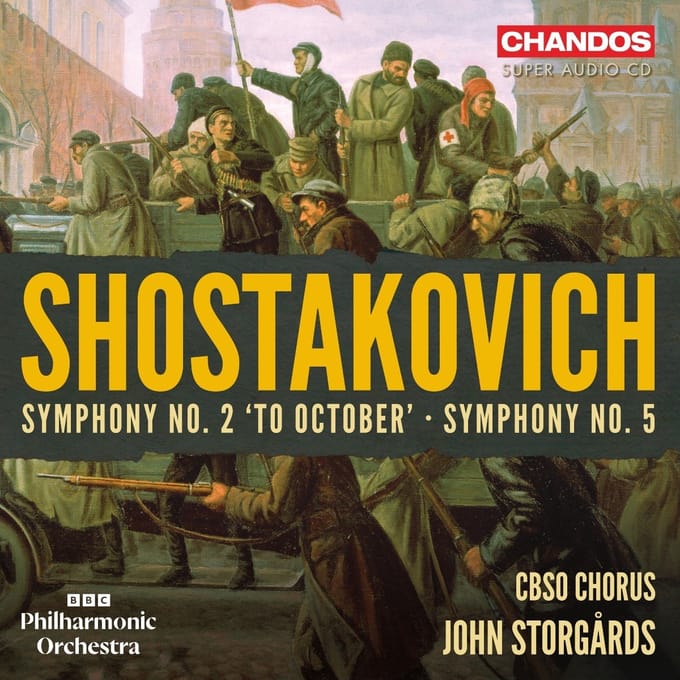 BBC Philharmonic Orchestra & John Storgårds - Shostakovich: Symphony No. 2 "To October" / Symphony No.5 (SACD)