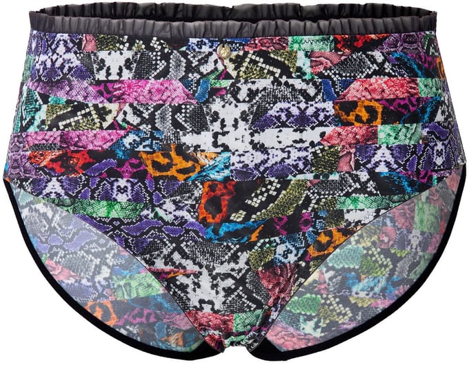 TruYou - Dames - TruYou midislip dierenprint microvezel - Multicolor - Maat 54+