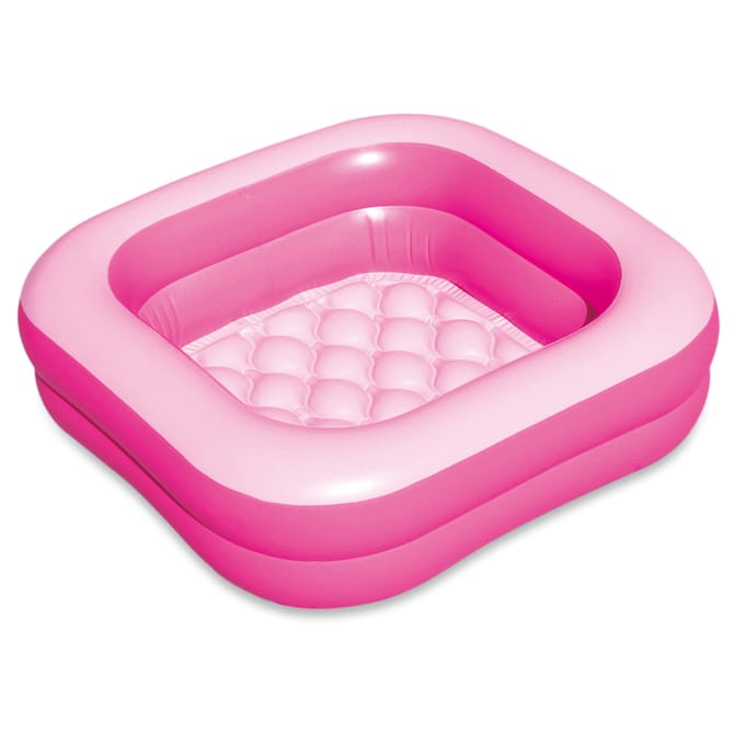 Summer Waves - Babyzwembad - Roze 86 x 86 x 25 cm