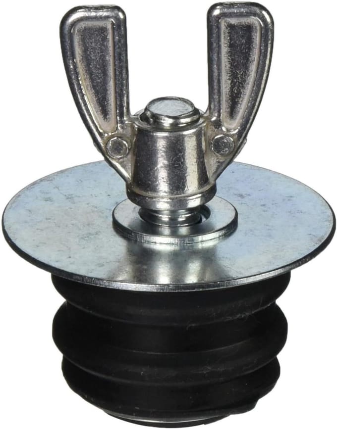 Test Plug - Afdichtplug Rubberen Plug - Leidingen Afdichten - Gegoten Rubberen Pakking - 1-1/2 Inch - Zwart