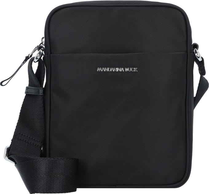 MANDARINA DUCK Schoudertas Ginza Vertical Crossover Bag Black Zwart