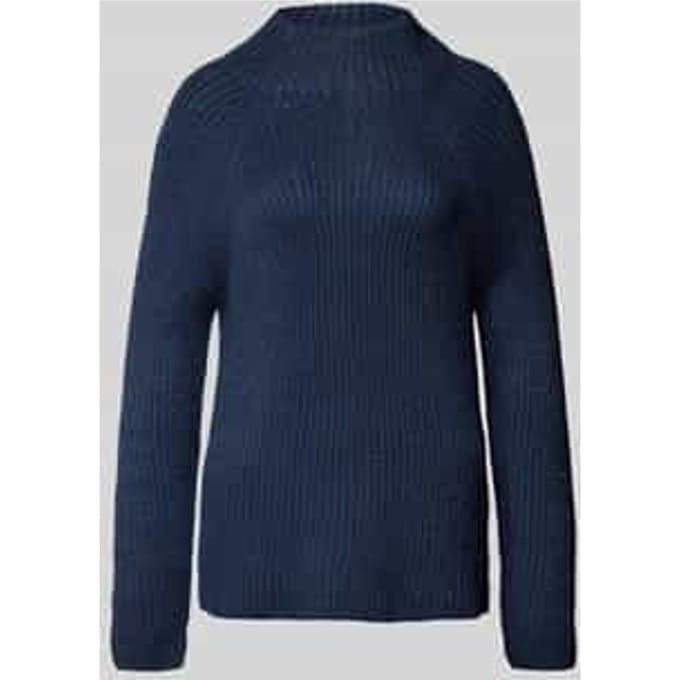 Gebreide pullover met effectgaren