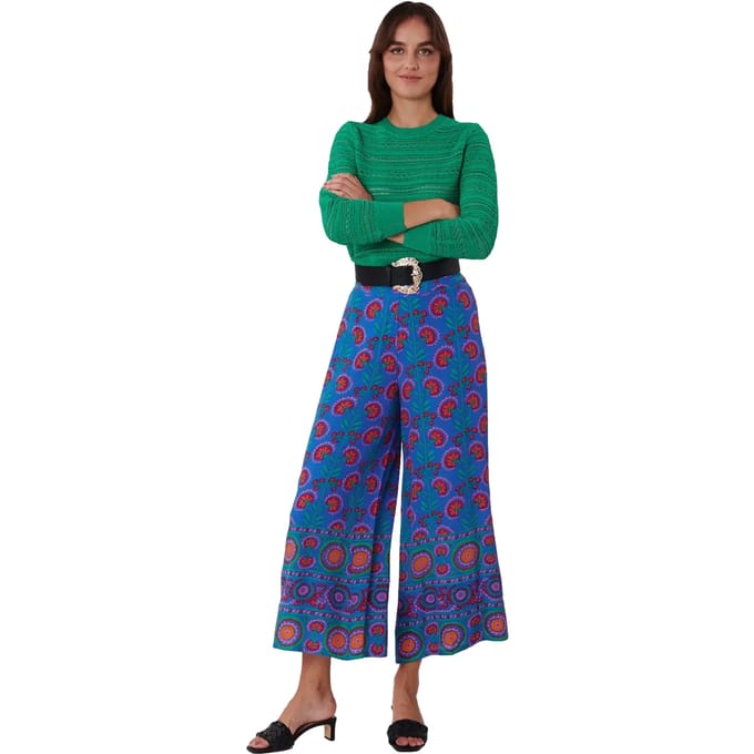 Boheemse Wijde Broek Dames Derhy Pantomine