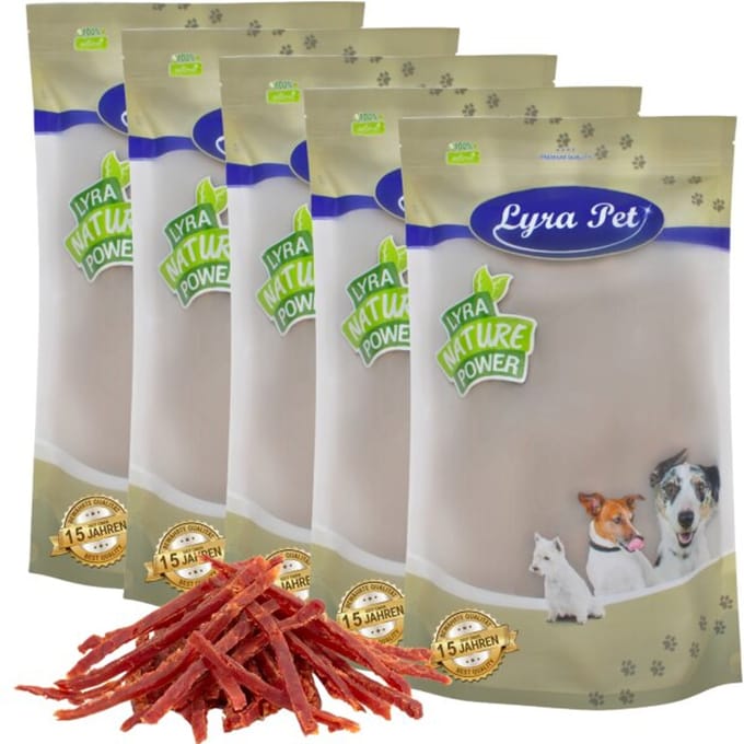 1 - 10 kg Lyra Pet® eendenborst garnituur