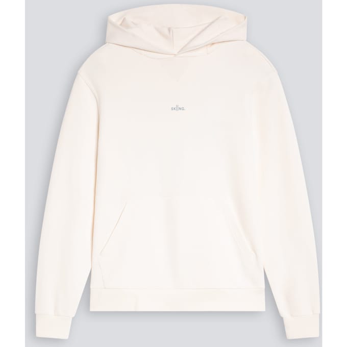 Hoodie Serie Skiing Whisper White