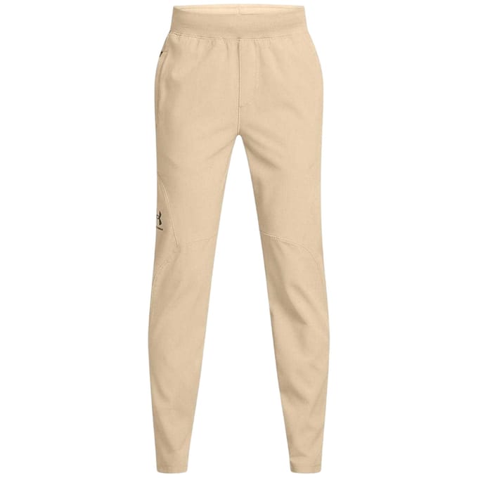 Under Armour Lichtgewicht joggingbroek met normale pasvorm voor kinderen – Unstoppable (Bruin)