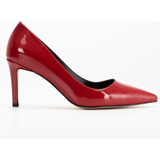 Perla Pumps met Puntige Neus en Stilettohak