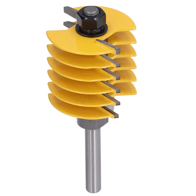 Freesbit 8mm Schacht 2 Tanden Verstelbare 46mm Freeskop Snijgereedschap voor Houtbewerking