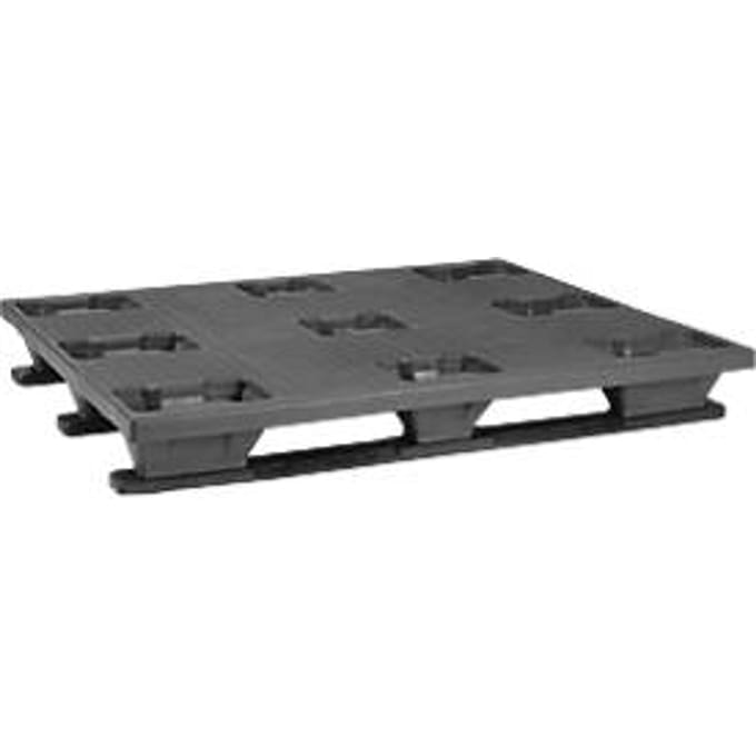Blokpallet met sledes, 1000 x 1200 mm, 5 stuks