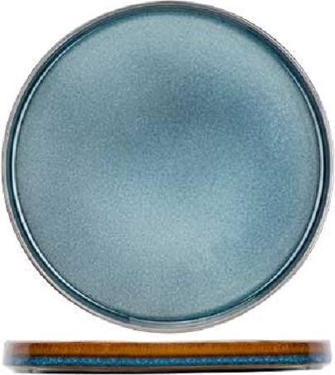 Cosy&Trendy Quintana Blue ontbijtbord - Ø 22 cm - Set-6