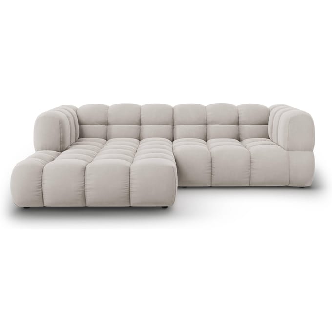 3-zits hoekbank Sky links velvet | Cosmopolitan Design