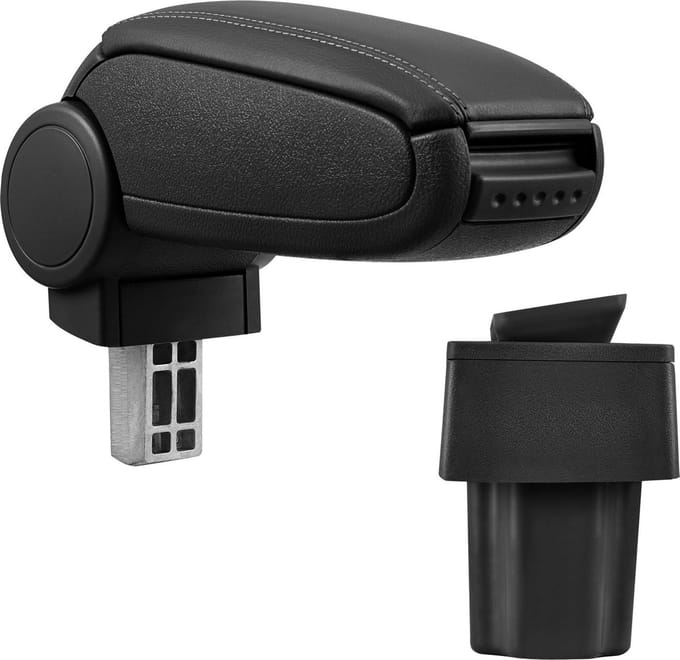 Armsteun-Opel Astra G - 1998 - 2004  - kunstleer - zwart