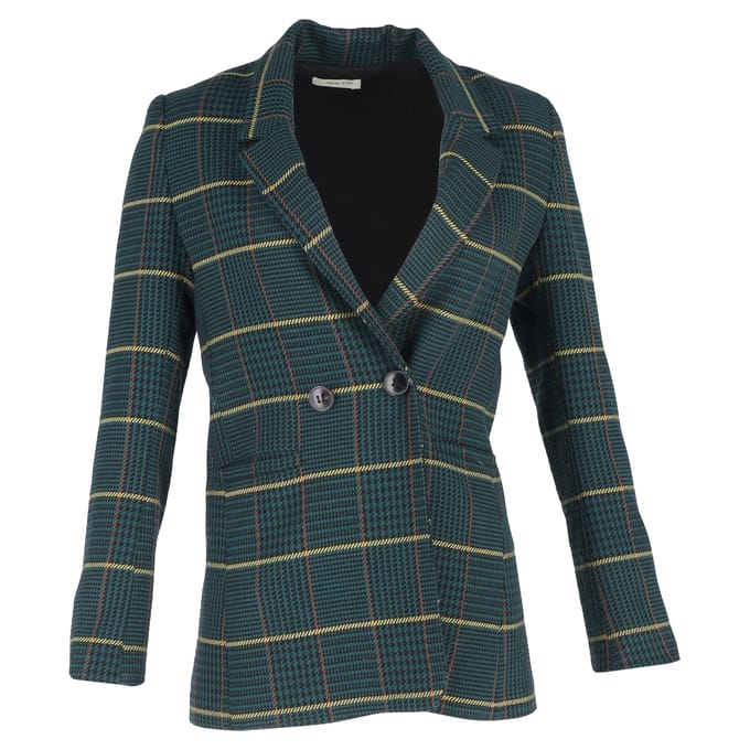 Anine Bing Hertenhoofd Dubbelzijdige Blazer in Groene Polyester