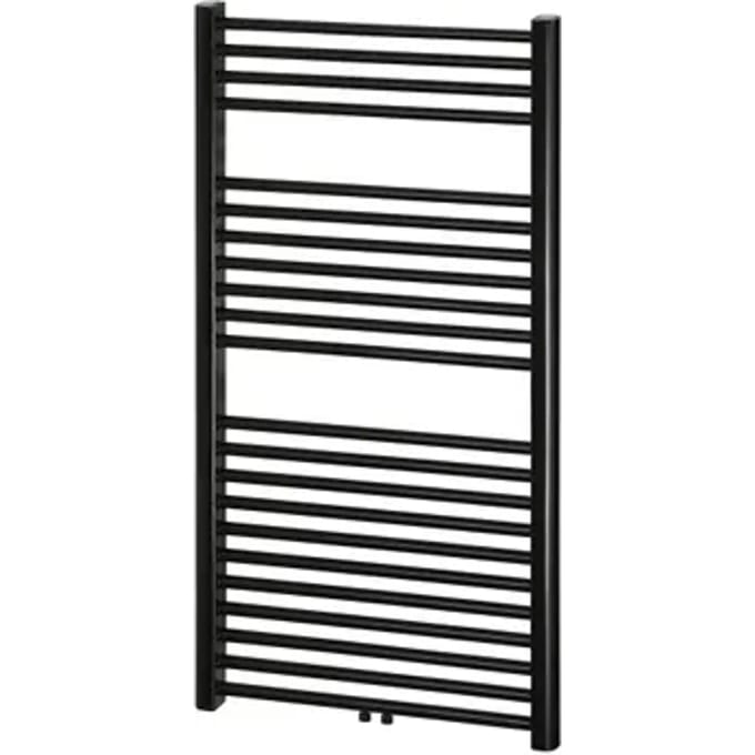 Haceka Designradiator Gobi Zwart 6-punt 111x59cm Ce