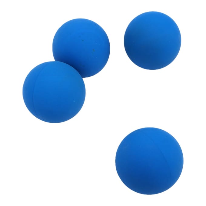 4 Stuks Squashballen Hoge Elasticiteit Rubber Hol Intern Professionele Trainings Squashbal blue