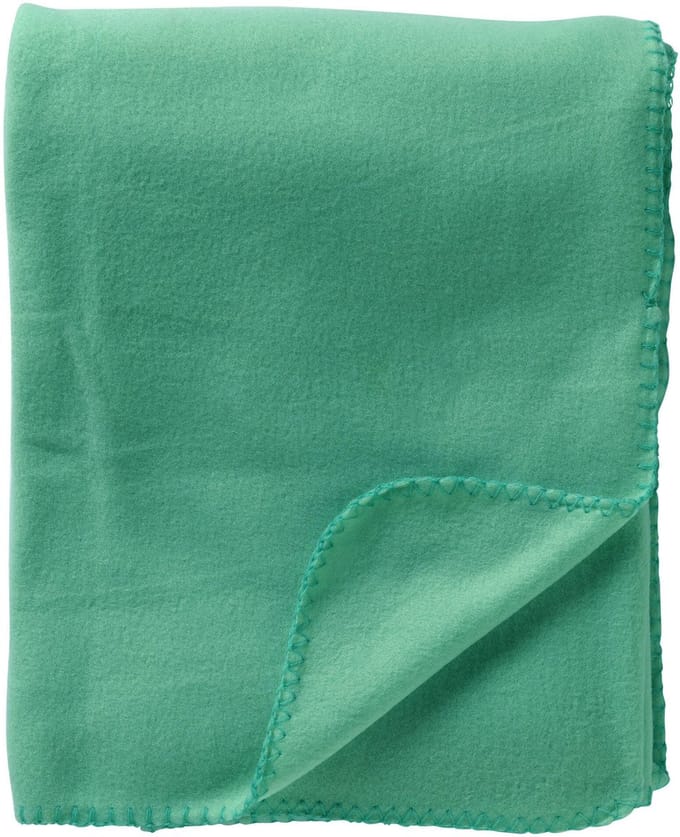 DEX - plaid 130x160 cm - fleece deken - Vivid Green - groen