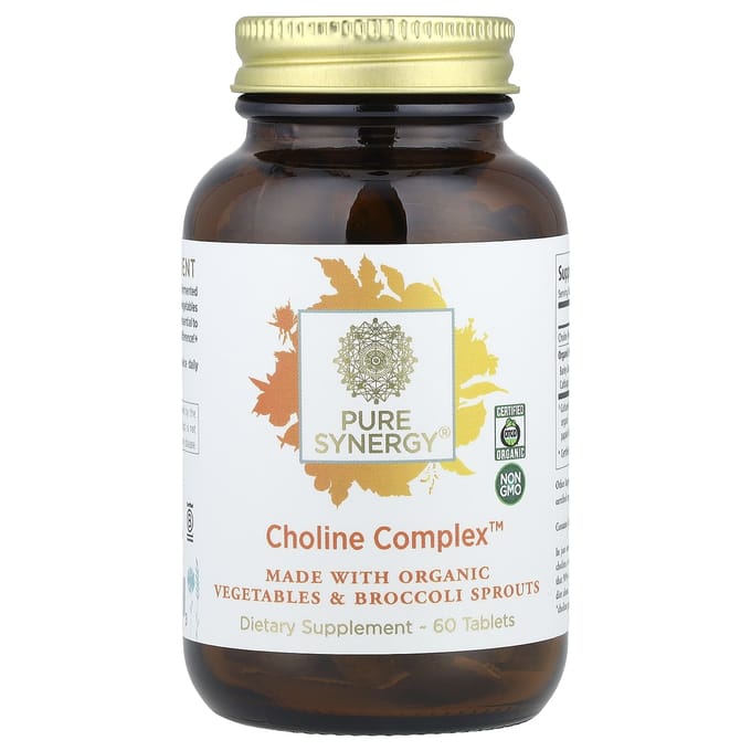 Pure Synergy, Choline Complex, 60 tabletten