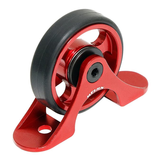 Vouwfiets Spatbord Easy Wheel Fiets Modderuitrusting Easy-going Wiel Aluminiumlegering Achterspatborden Wiel zwart
