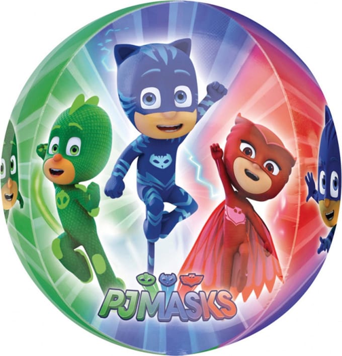 PJ Masks™ ballon 38 x 40 cm - Feestdecoratievoorwerp