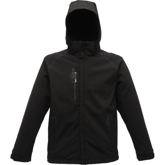 Regatta Heren Repeller X-Pro Softshell Jacket (Zwart)
