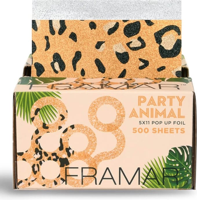 Framar Party Animal Embossed roll medium 98m