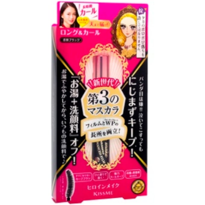 ISEHAN - Kiss Me Heroine Make Long & Curl Mascara Advanced Film - 01 Black