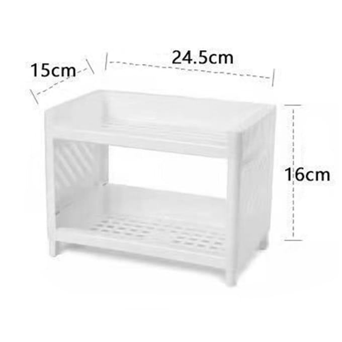 Desktop Opbergplank Multifunctioneel Praktisch Duurzaam Desktop Organizer voor Slaapkamer Wit white