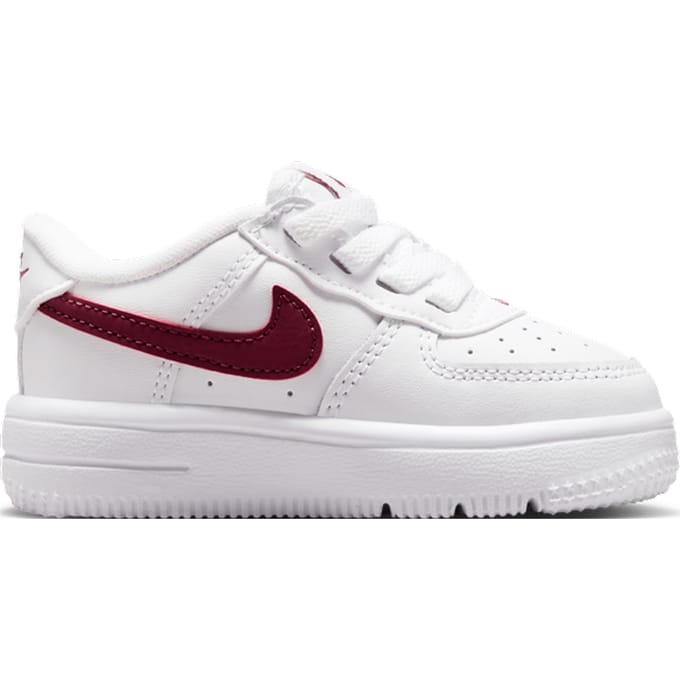 Nike Air Force Babyschoenen - Wit - Maat 23.5 - Synthetisch, Leer