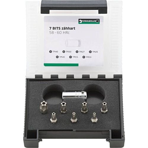 Stahlwille 1204/8N 5 STERN BITS-SET 96081113 Bitset