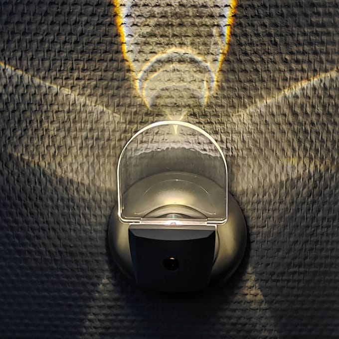 Niermann Standby LED nachtlamp Slim voor stopcontact, met sensor