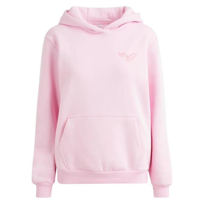 Dames Hoodie Mister Tee Heart Signs EMB