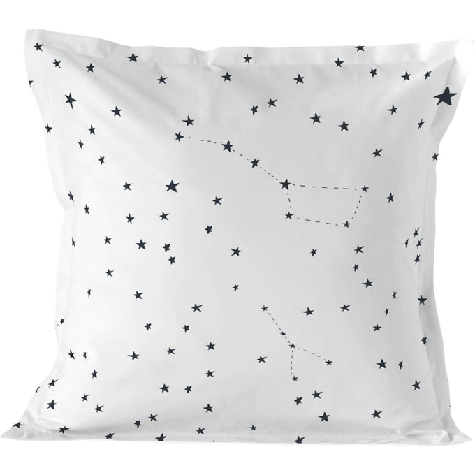 Kussensloop Constellation | Blanc