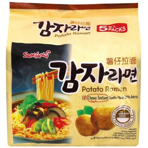 Samyang Potato Ramen - Noedels - 5 x 120 gram
