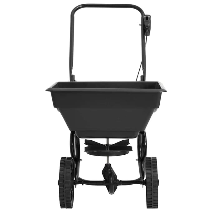 vidaXL - Strooiwagen - duwmodel - 15 - L - 80x46x75 - cm - PVC - en - staal