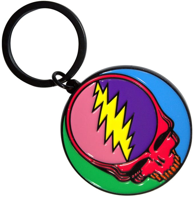 Grateful Dead - Multicoloured Steal Your Face - Sleutelhanger