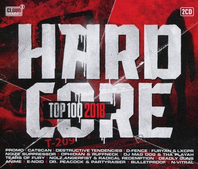 Hardcore Top 100 - 2018 (CD)