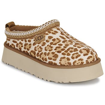 UGG® Tazz Plains in Felicity Leopard Jasmine, Size 3, Cow Hair/Polyester/Wool