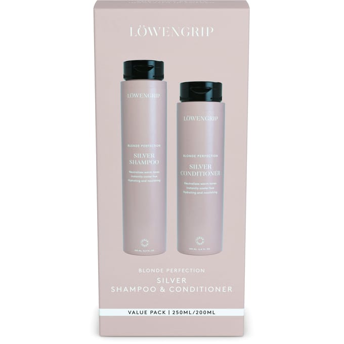Löwengrip L&ouml;wengrip Blonde Perfection Silver Shampoo &amp; Conditioner 250 ml + 200 ml