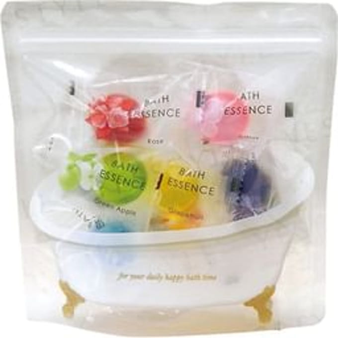 G.P.CREATE - Patmos Bath Essence Set: Rose + Lavender + Citrus + Grapefruit + Green Apple + Berry + Apricot 8g x 7