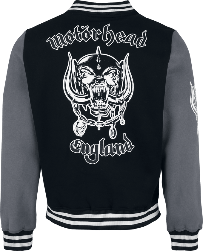 Motörhead Collegejas - Warpig Varsity Jacket - S tot 3XL - voor Mannen - meerkleurig