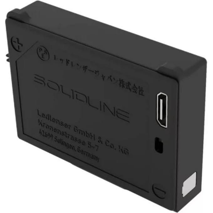 Ledlenser Solidline lithium-ion batterij pack 850 mAh – geschikt voor SH2, SH3, SH5 – lichtgewicht