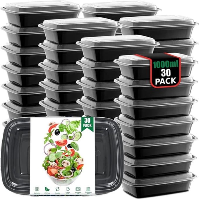 Zeynomax - Maaltijdbereidingscontainers - Herbruikbare voedselcontainers