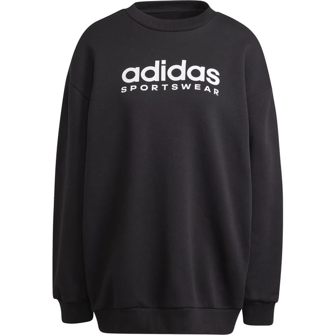 Adidas All Szn Fleece Graphic Sweatshirt Zwart S Vrouw